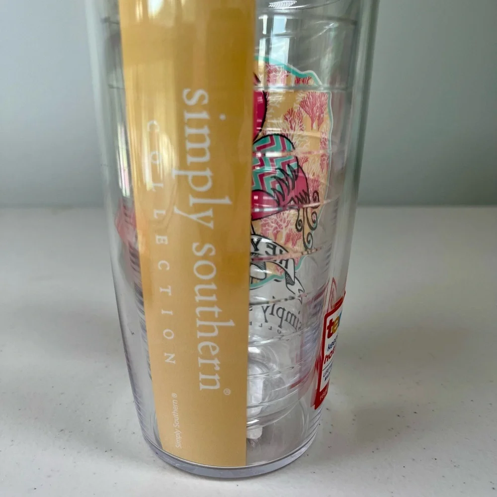 Simply Southern Collection Hey Y’ALl Flamingo Tervis mug